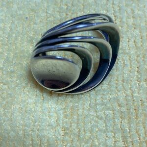 Sterling silver adjustable ring